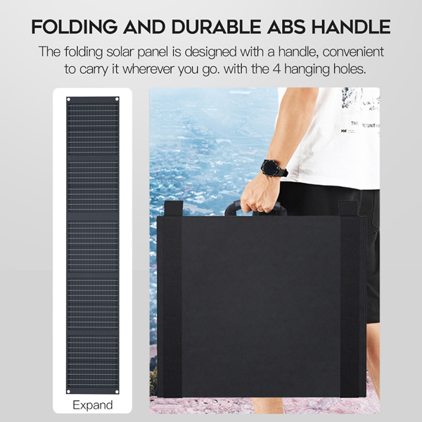 250 Watt Portable Solar Panel for Power Station Foldable