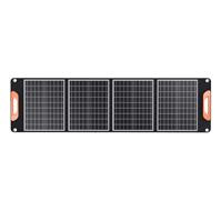 100 Watt Portable Solar Panel for Camping with Power Bank Foldable ETFE