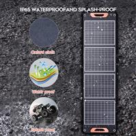 100 Watt Portable Solar Panel for Camping with Power Bank Foldable ETFE