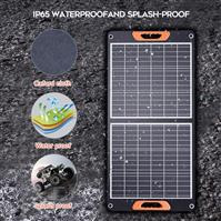 100w 18v Portable Foldable Solar Panel Kit Solar Charger