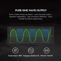Portable 1000W Power Station Solar Generator Power Bank