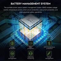 Portable 1000W Power Station Solar Generator Power Bank