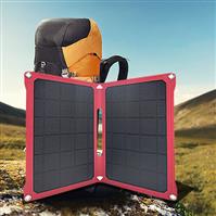 High Efficiency Waterproof Solar Panel Charger with USB QC 3 Typc C DC Outputs for Power Stations