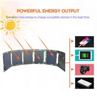 Wholesale Portable Foldable Solar Panel for Camping Power Station Battery Mobile Phone Charger