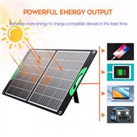 Portable Solar Panel for Power Station Foldable Solar Charger
