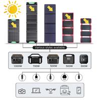 Portable Power Station Lithium Battery Solar Generator Backup Power Supply