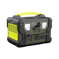 Portable Power Station Solar Generator with USB PD DC  AC Outlets